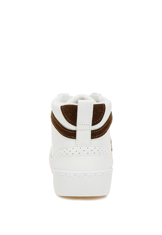 Sonic Star High Ankle Sneakers - Faylinn & Co