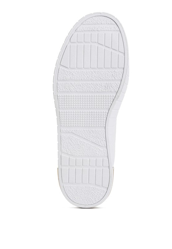 Welsh Panelling Detail Sneakers - Faylinn & Co