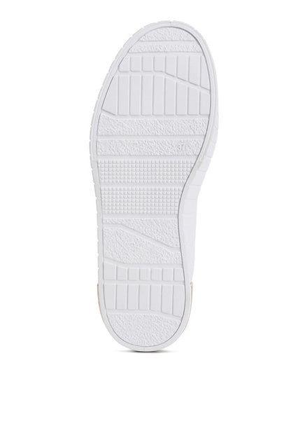 Welsh Panelling Detail Sneakers - Faylinn & Co