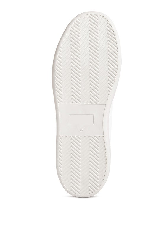 Loyalty Embroidery Detail Sneakers - Faylinn & Co
