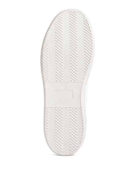 Loyalty Embroidery Detail Sneakers - Faylinn & Co