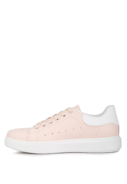Enora Comfortable Lace Up Sneakers - Faylinn & Co
