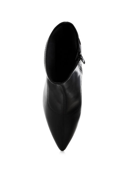 Pumila Stiletto Heel Sock Boots - Faylinn & Co