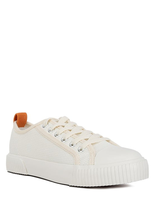 Sway Chunky Sole Knitted Textile Sneakers - Faylinn & Co