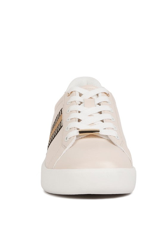 Loyalty Embroidery Detail Sneakers - Faylinn & Co