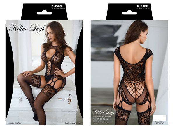 Bombshell Fishnet Body Stocking - Faylinn & Co