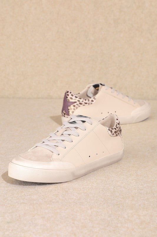 Lace up, Star, Sneakers - Faylinn & Co
