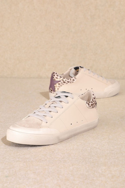 Lace up, Star, Sneakers - Faylinn & Co