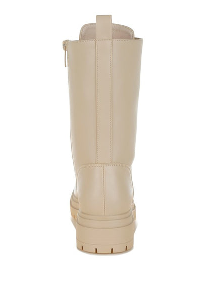 Nimba Rhinestone jewelled Chunky Boots - Faylinn & Co
