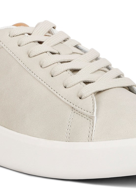 Minky Lace Up Casual Sneakers - Faylinn & Co
