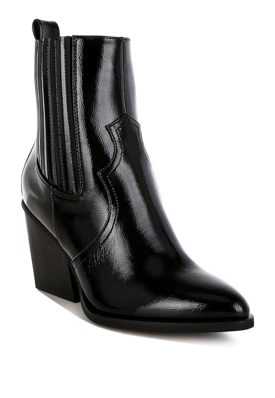 Cornus Pointed Toe Ankle Boots - Faylinn & Co