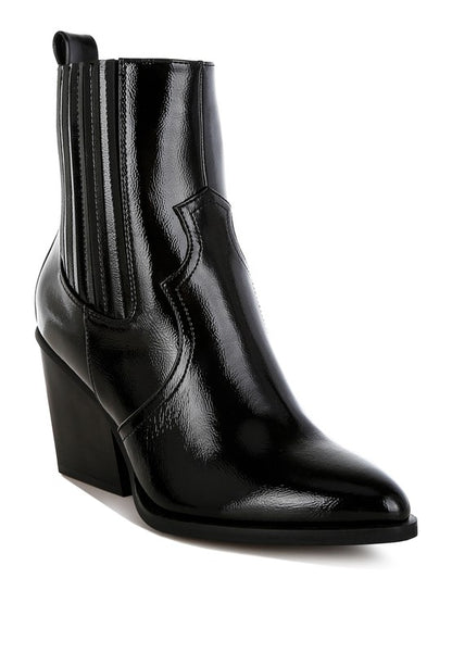 Cornus Pointed Toe Ankle Boots - Faylinn & Co
