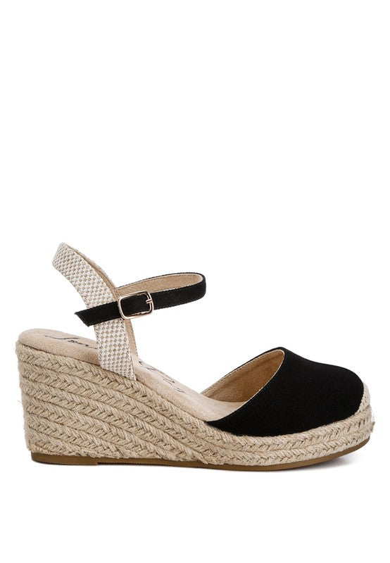 Trand Wedge Espadrille Sandals - Faylinn & Co