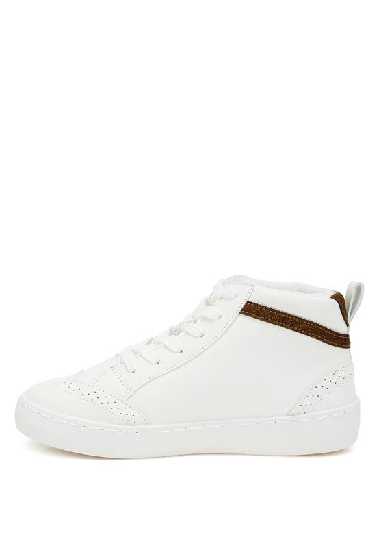 Sonic Star High Ankle Sneakers - Faylinn & Co