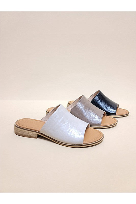 LEVI-SLIDE SANDALS - Faylinn & Co