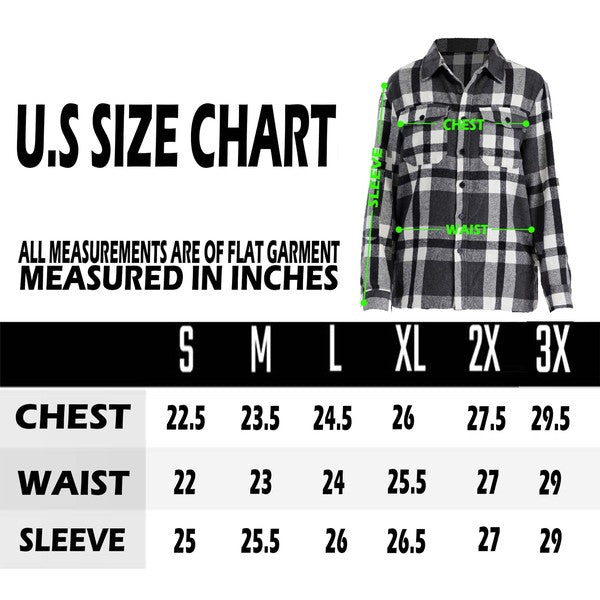 Boyfriend Oversized Soft Flannel Shacket - Faylinn & Co