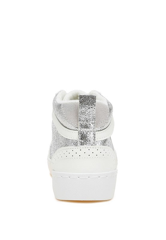 Sonic Star High Ankle Sneakers - Faylinn & Co
