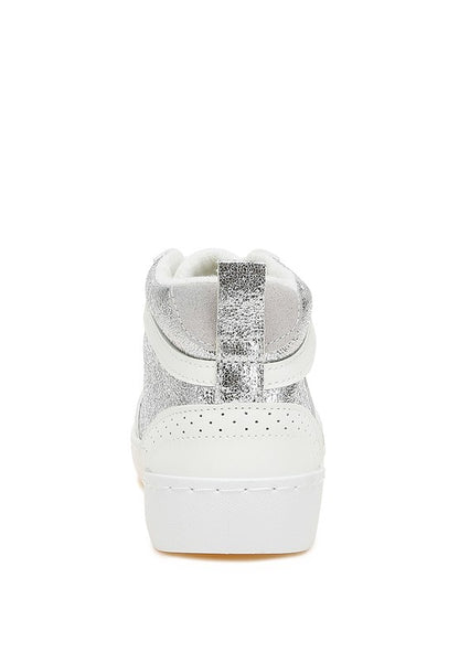 Sonic Star High Ankle Sneakers - Faylinn & Co