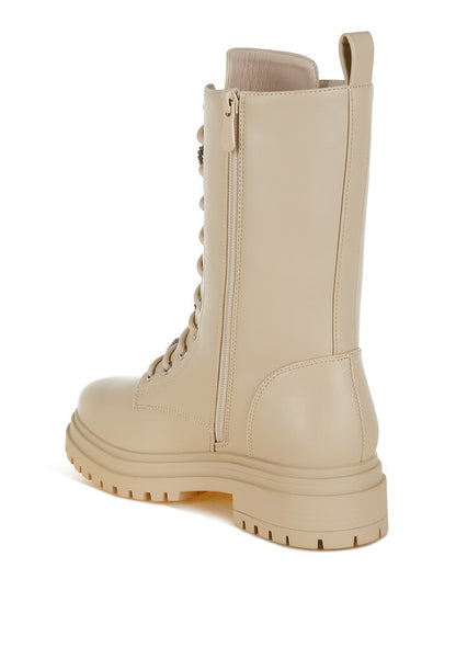 Nimba Rhinestone jewelled Chunky Boots - Faylinn & Co