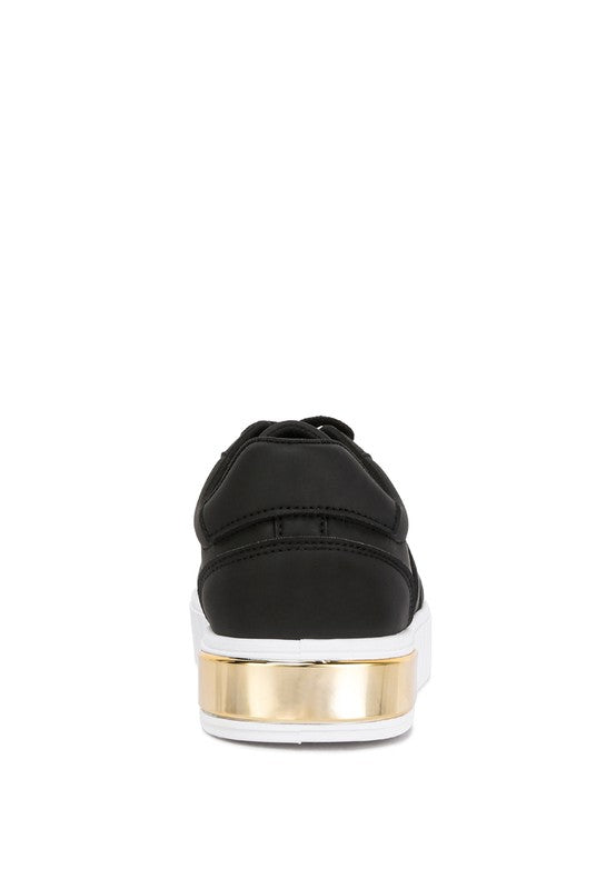 Welsh Panelling Detail Sneakers - Faylinn & Co