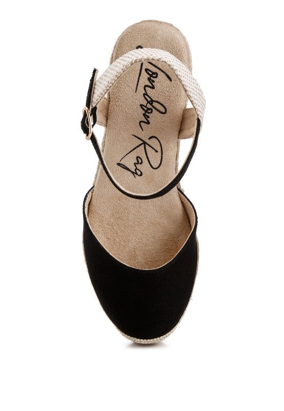 Trand Wedge Espadrille Sandals - Faylinn & Co