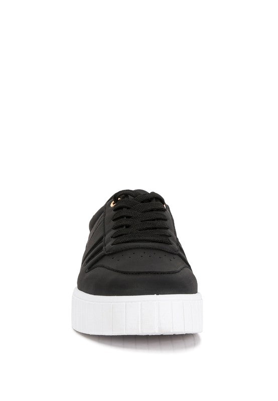 Welsh Panelling Detail Sneakers - Faylinn & Co