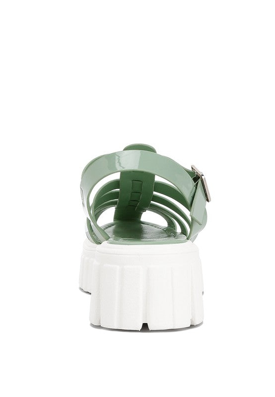 Zurie Chunky Gladiator Sandals - Faylinn & Co