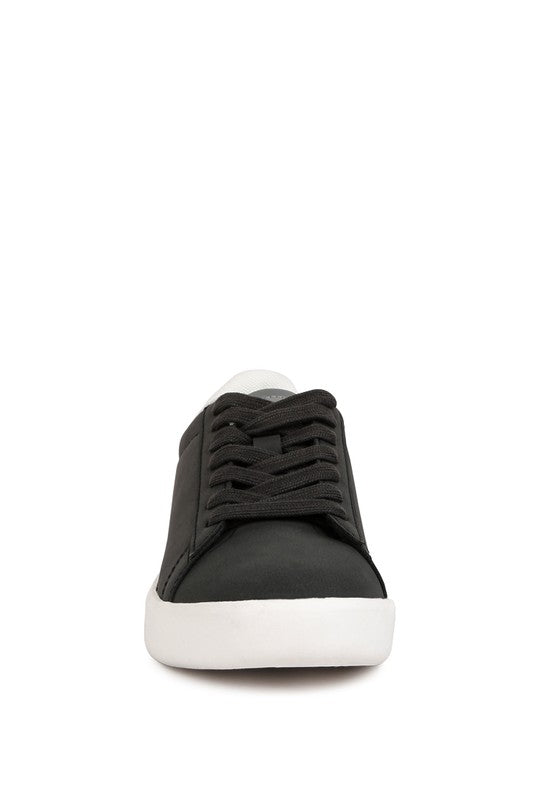Minky Lace Up Casual Sneakers - Faylinn & Co