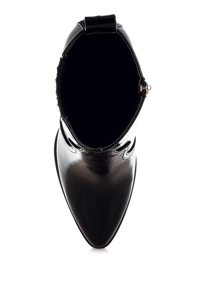 Cornus Pointed Toe Ankle Boots - Faylinn & Co