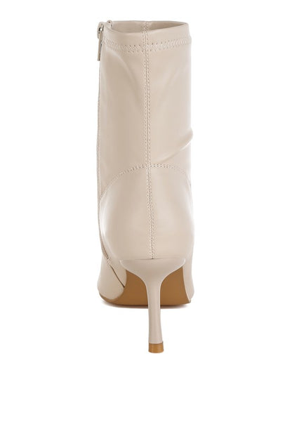 Pumila Stiletto Heel Sock Boots - Faylinn & Co