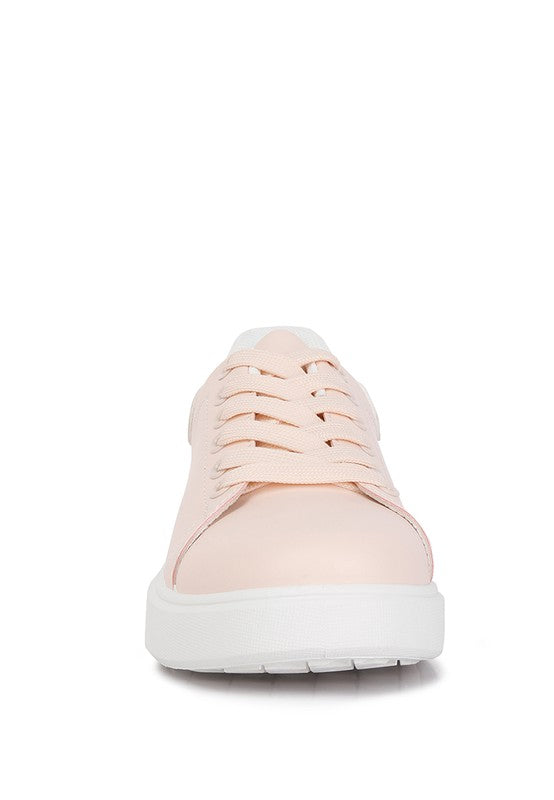 Enora Comfortable Lace Up Sneakers - Faylinn & Co