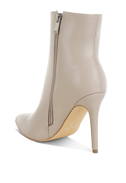 Kalina Rhinestones Chain Detail Boots - Faylinn & Co