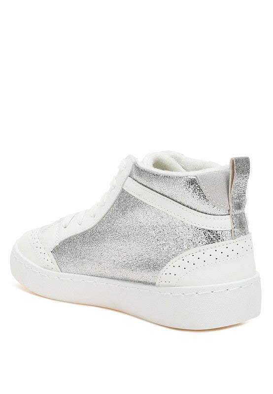 Sonic Star High Ankle Sneakers - Faylinn & Co