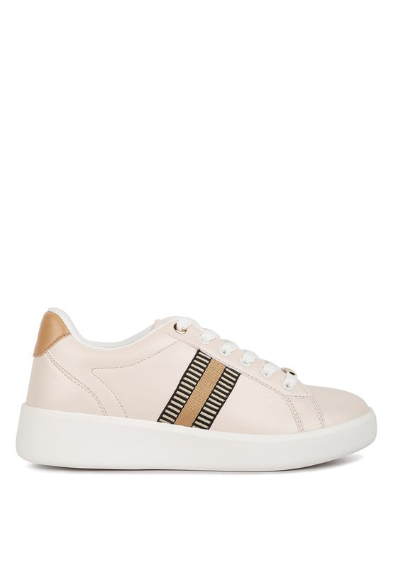 Loyalty Embroidery Detail Sneakers - Faylinn & Co